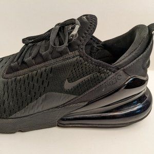 Nike Air Max 270 Triple Black Men's Size 9.5